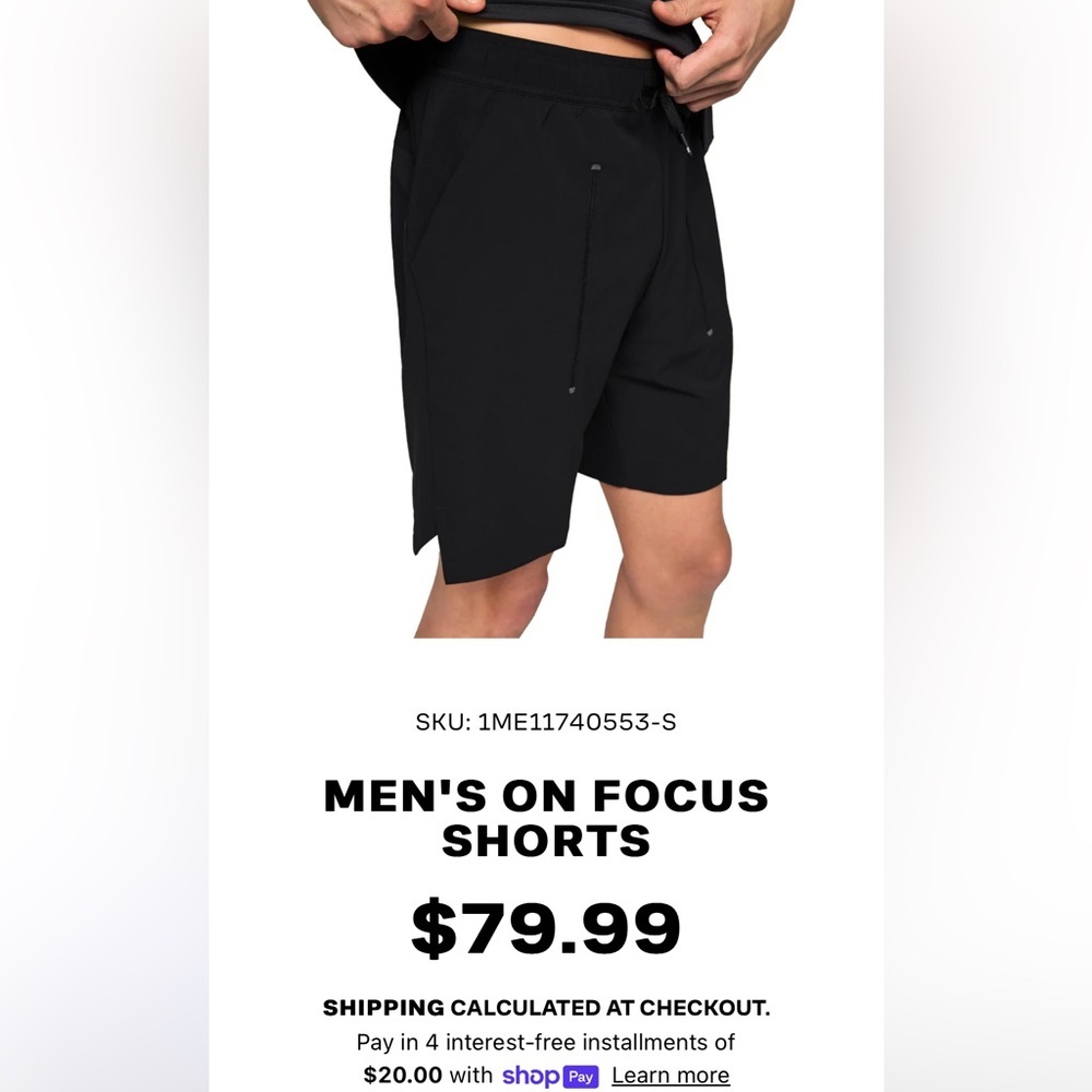 NEW On Cloud Focus Shorts - Long Inseams with Pockets